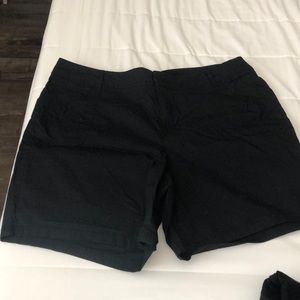 Black shorts